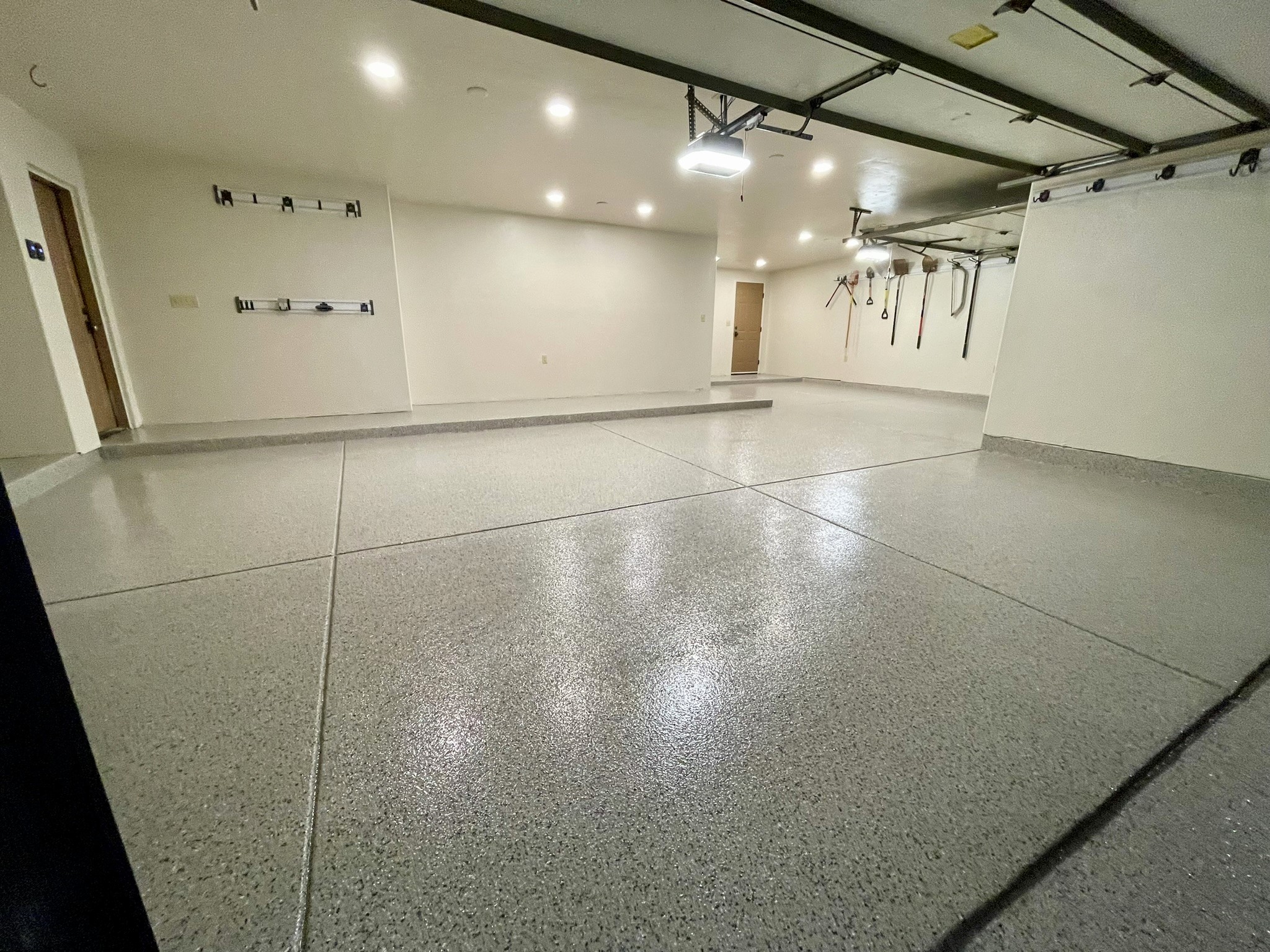 Highperformance Polyaspartic Garage Floor Coating performed in Tucson, AZ